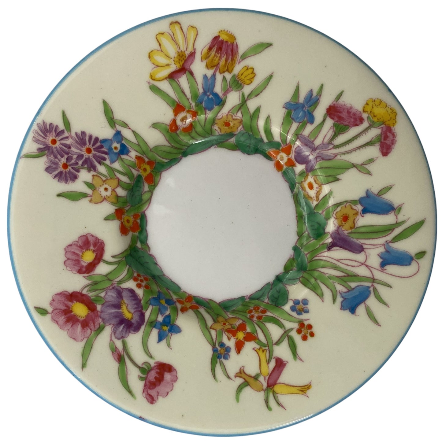Wedgwood Prairie Flowers Demitasse Cup & Saucer