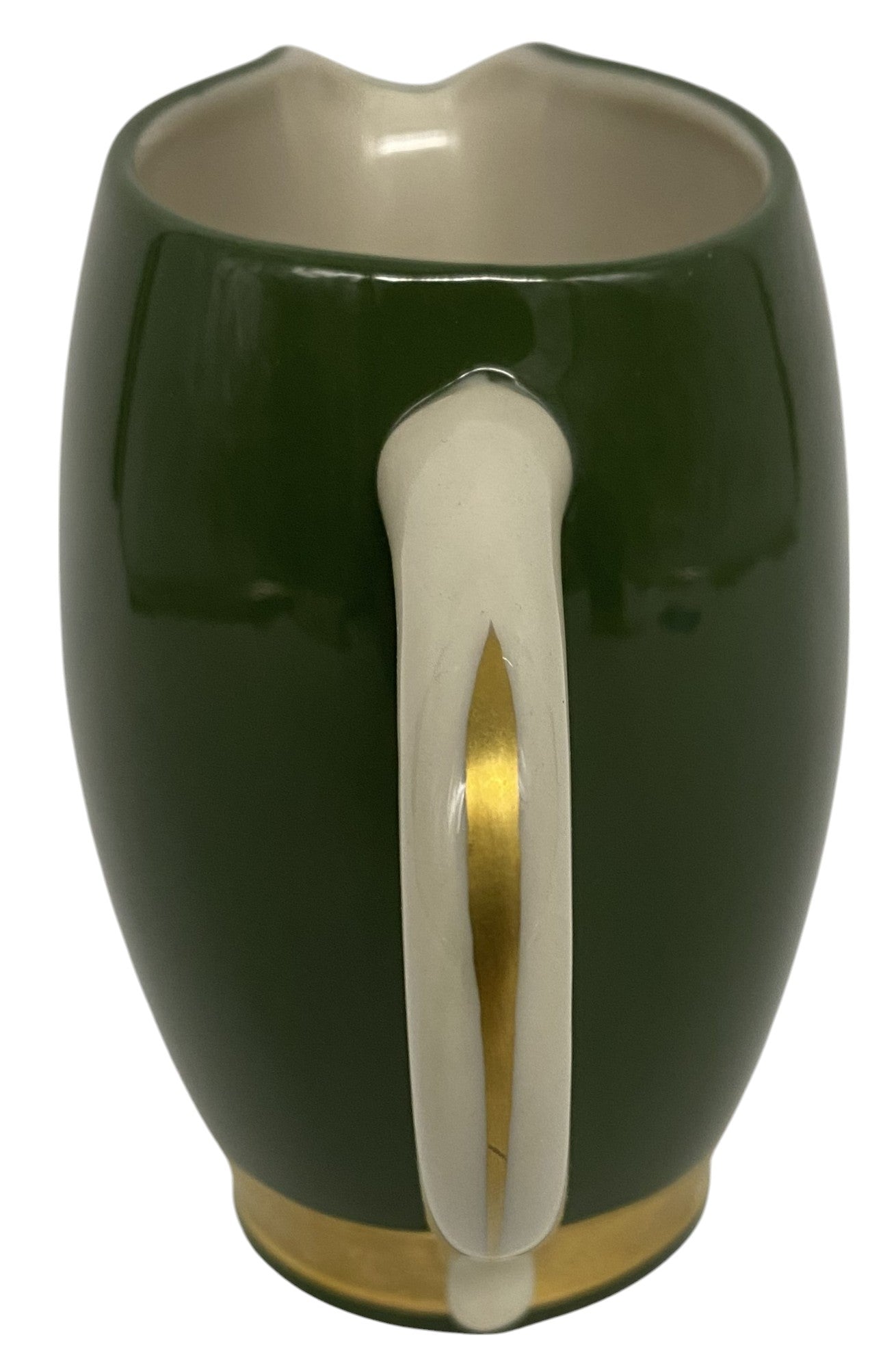 Flintridge Georgian Rose Spanish Green Creamer