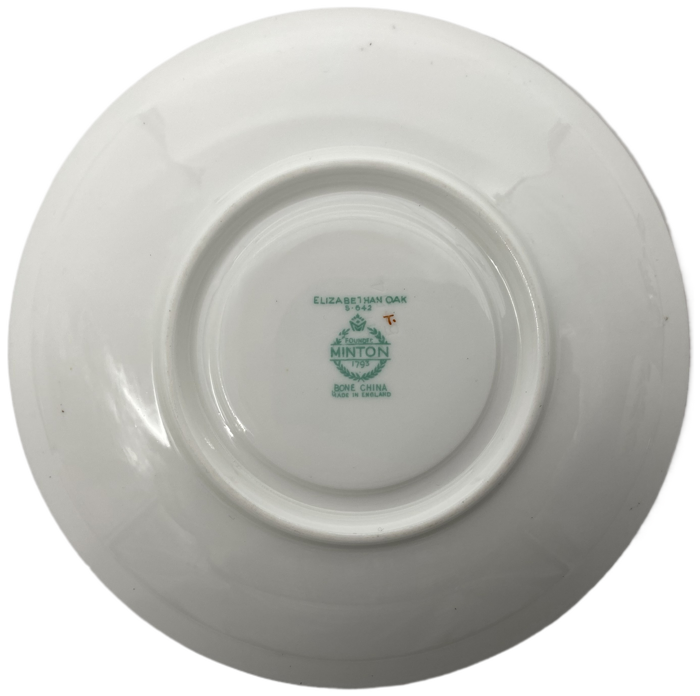 Minton S642 Elizabethan Oak Brown Cup & Saucer