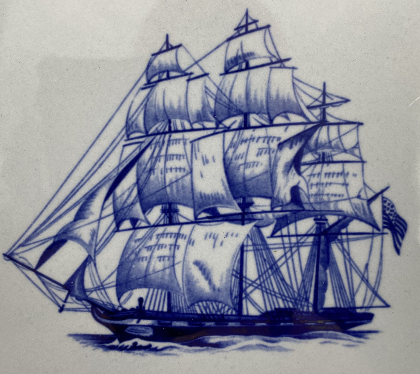 Spode Trade Winds Blue W128 Salad Plate