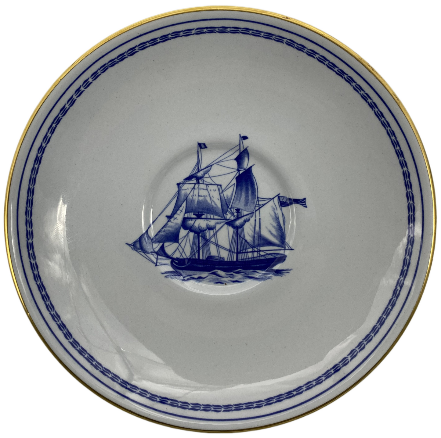 Spode Trade Winds Blue W128 Cup & Saucer