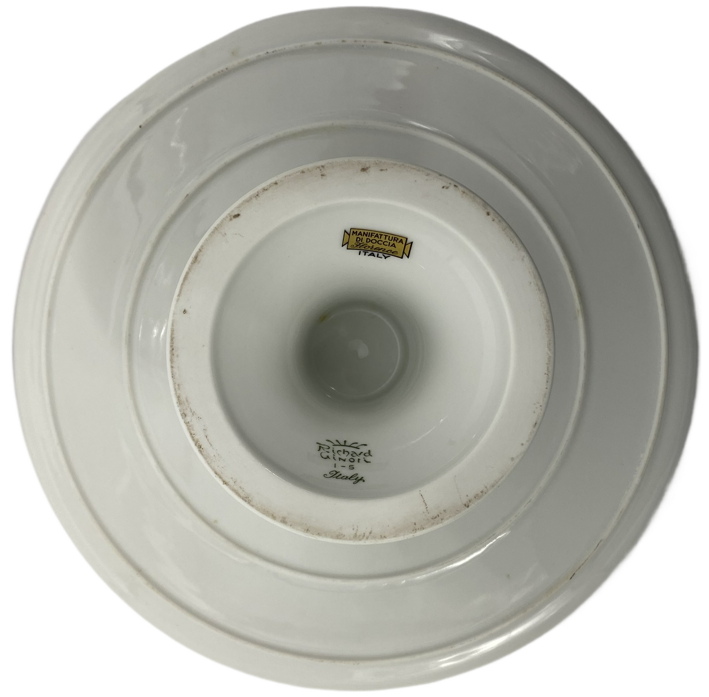 Richard Ginori Italian Fruits Pedestal Cake Stand