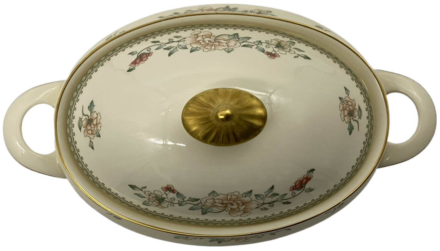 Minton Jasmine Covered Vegetable Bowl