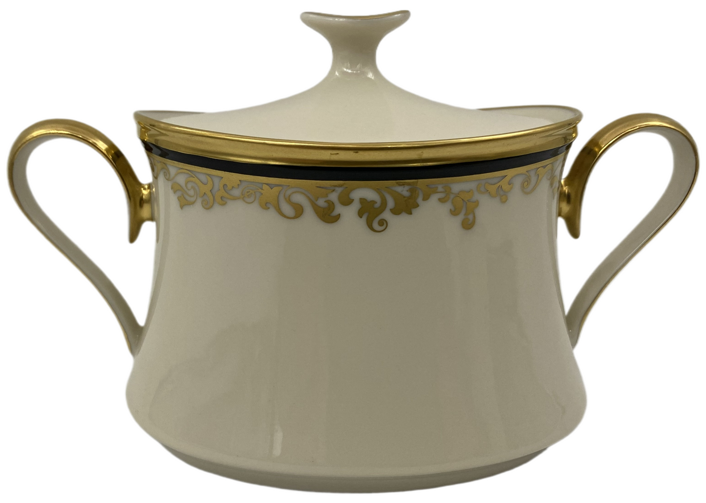 Lenox Eclipse Sugar Bowl & Lid
