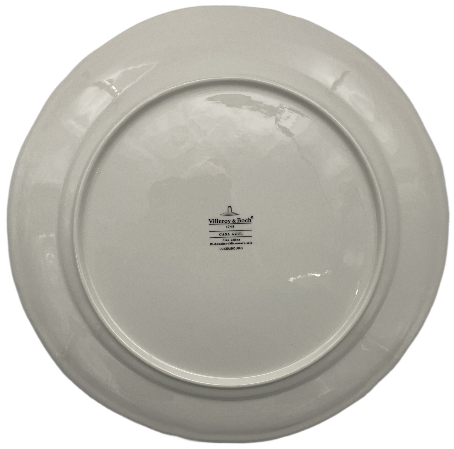 Villeroy & Boch Casa Azul 12 " Chop Plate Round Platter