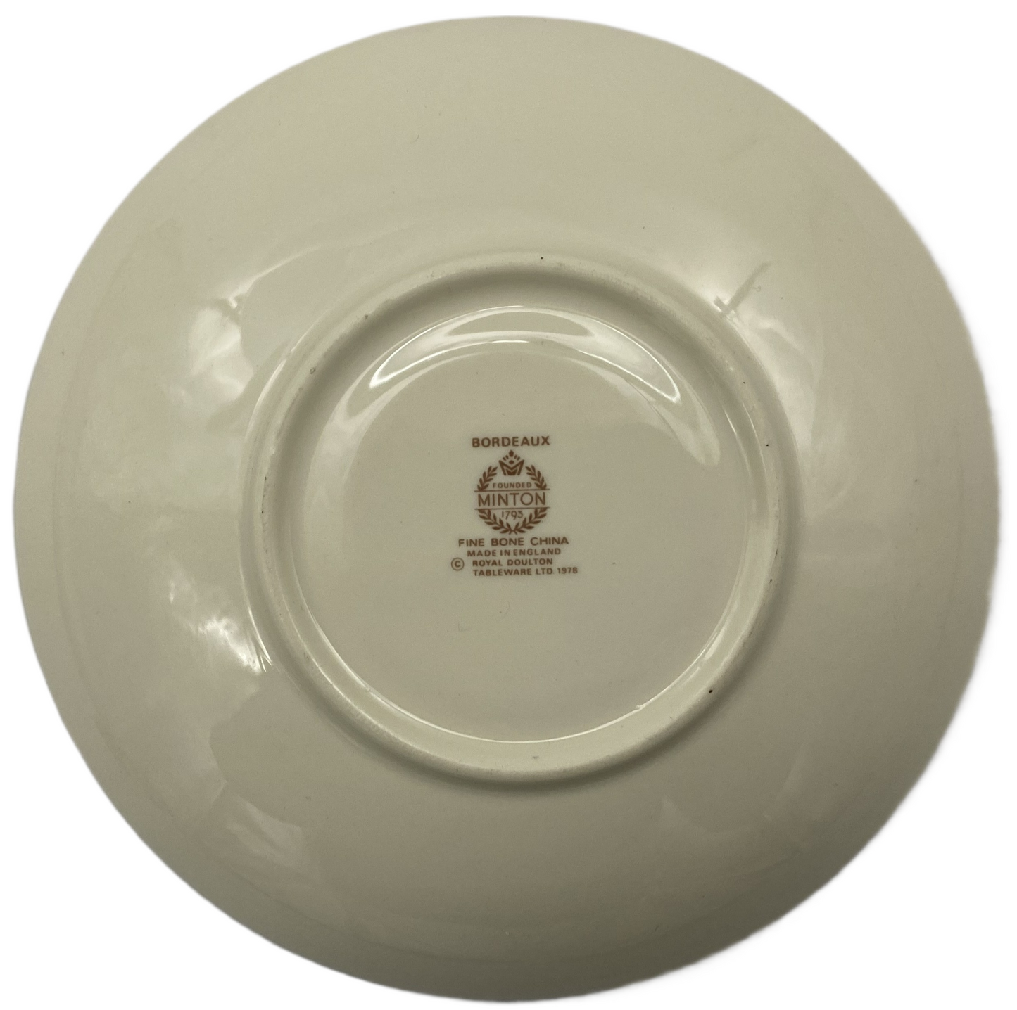 Minton Bordeaux Cup & Saucer