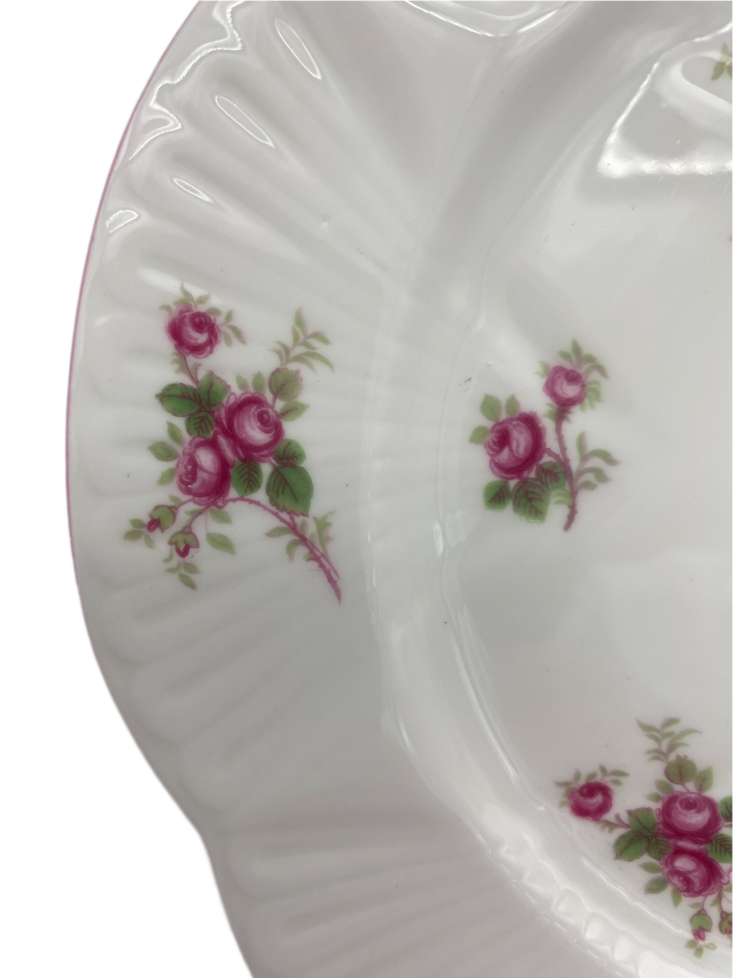 Shelley Bridal Rose Salad Plate