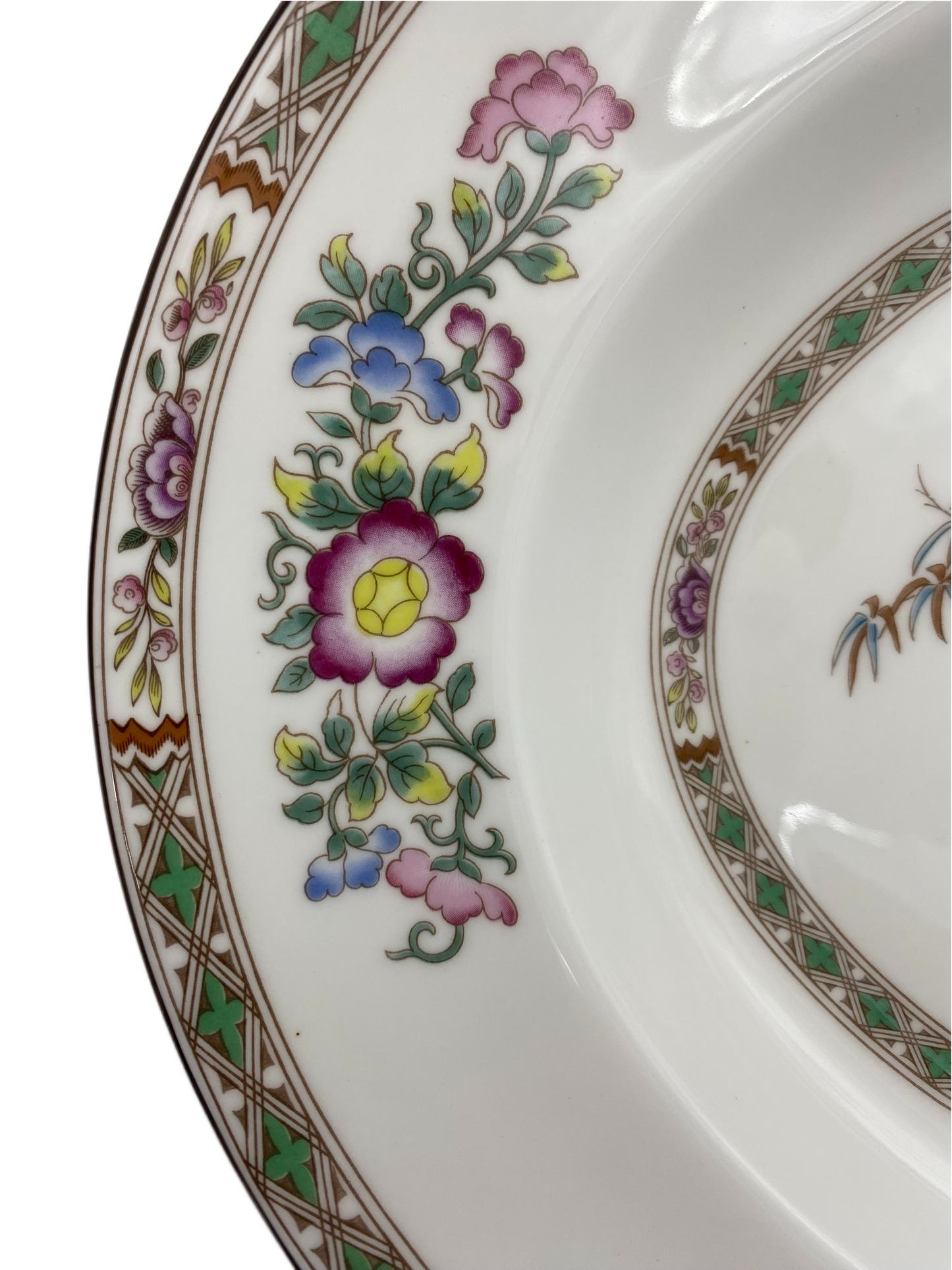 Wedgwood Kutani Crane 14 " Oval Serving Platter