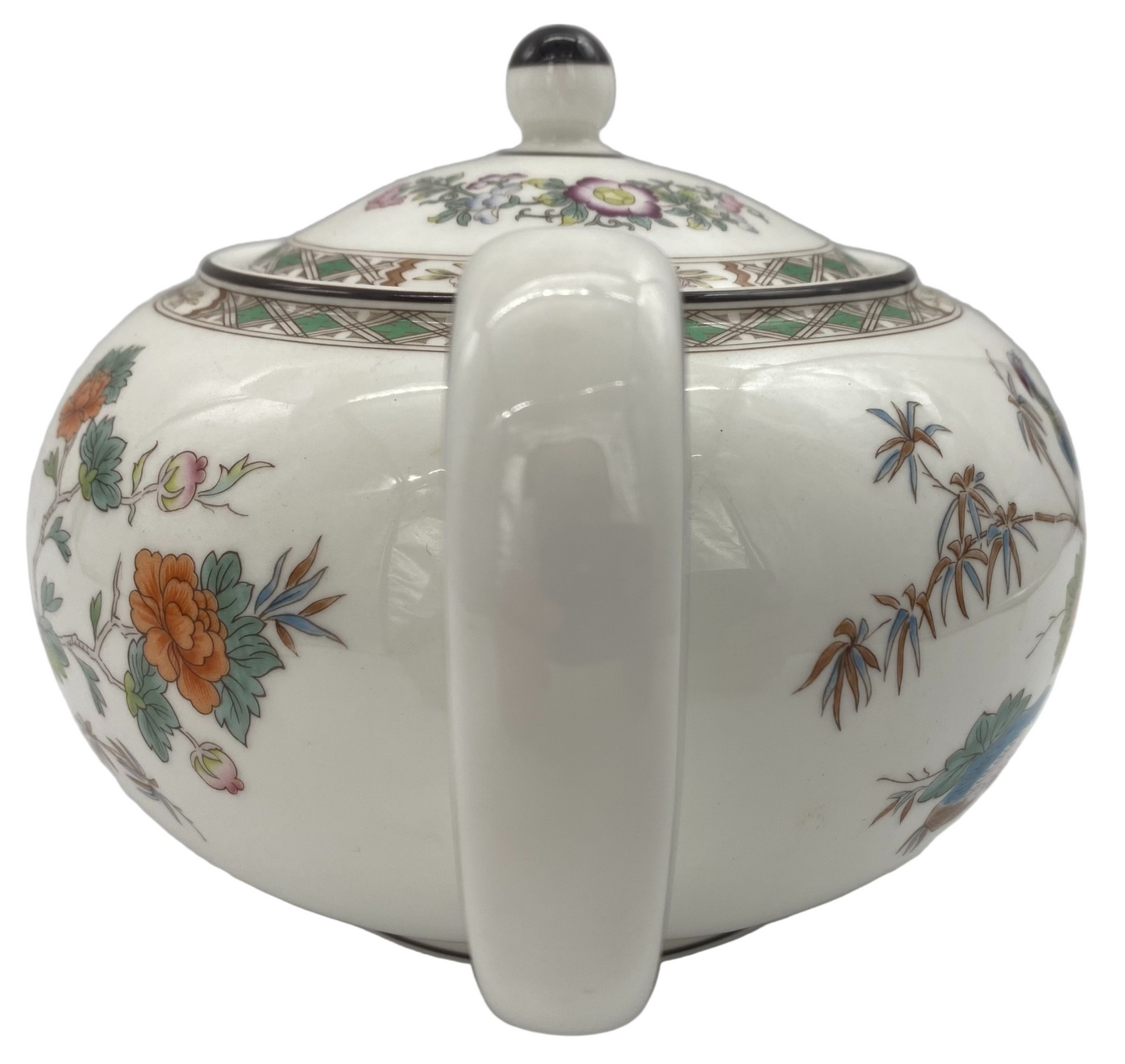 Wedgwood Kutani Crane Teapot & Lid