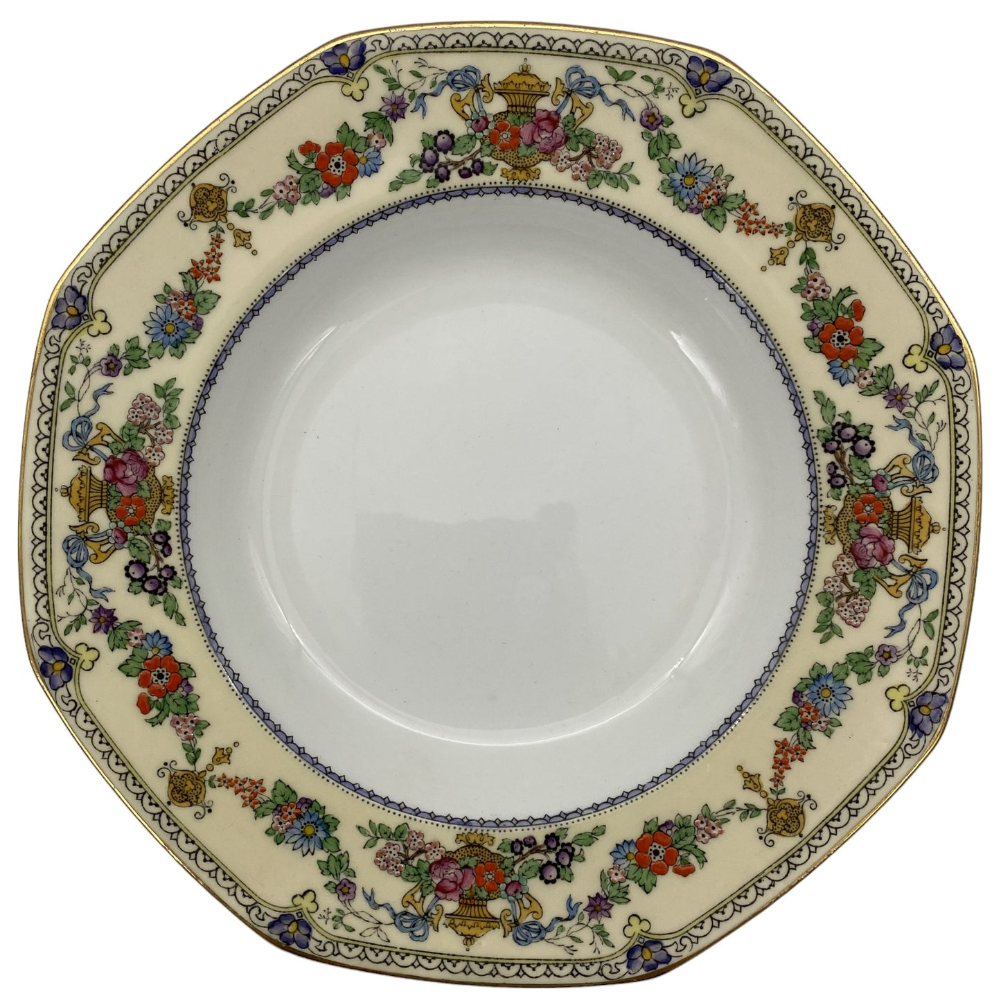 Adderley Brooklyn Rimmed Soup Bowl