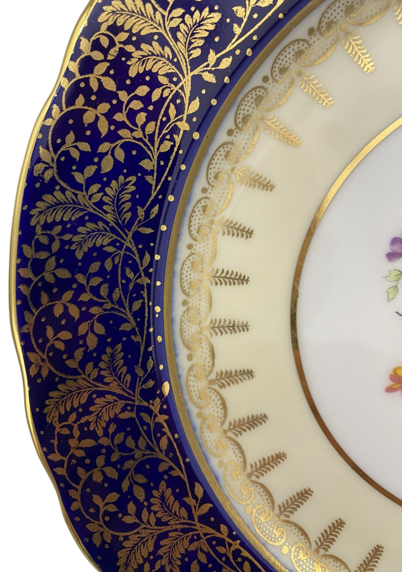 Aynsley 6841 Cobalt Salad Plate