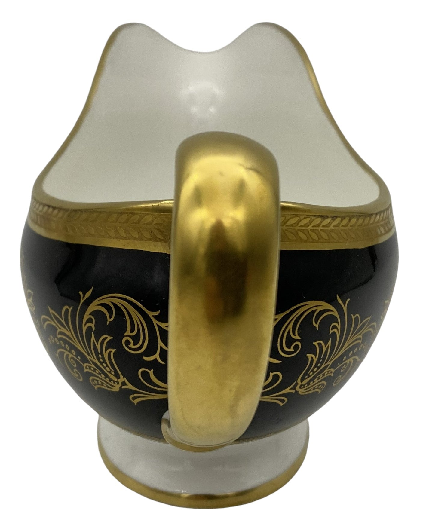 Aynsley 193 Imperial Onyx (Black) Gravy Boat