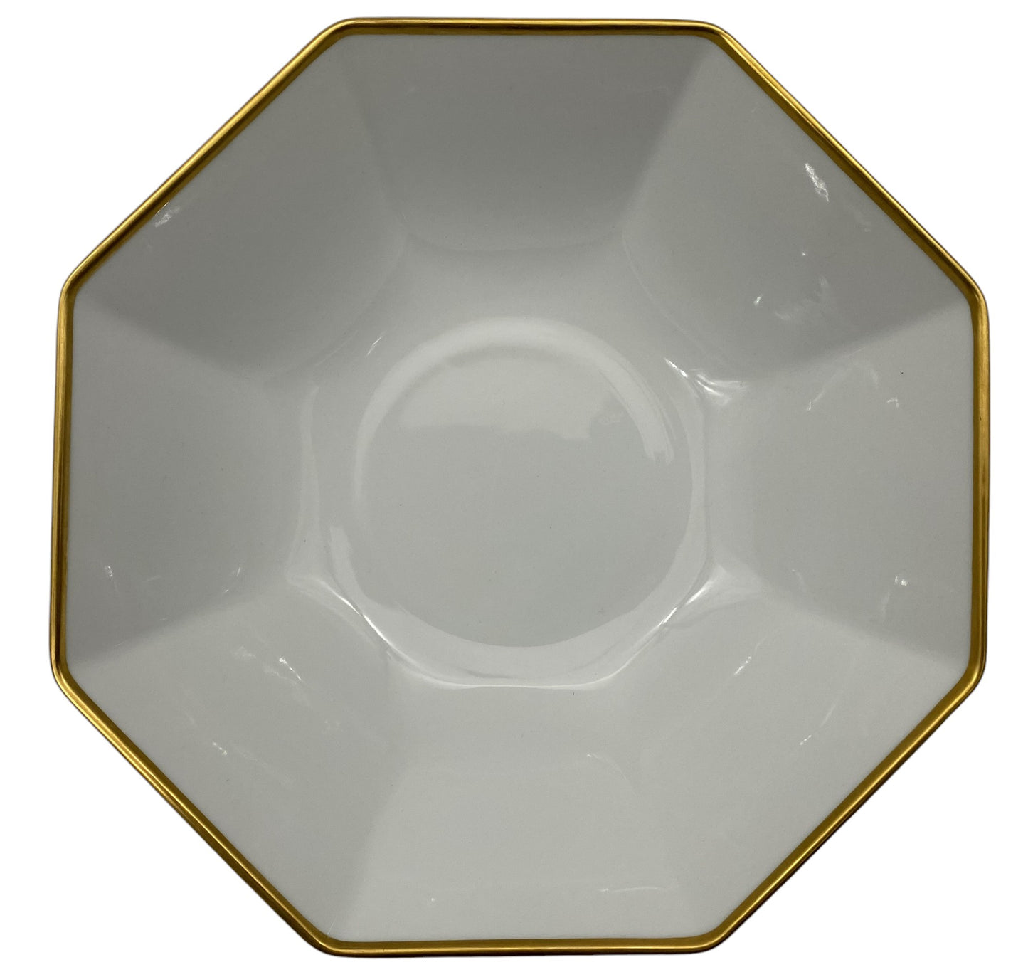 Fitz & Floyd Renaissance Peach 8 " Octagonal Vegetable Bowl