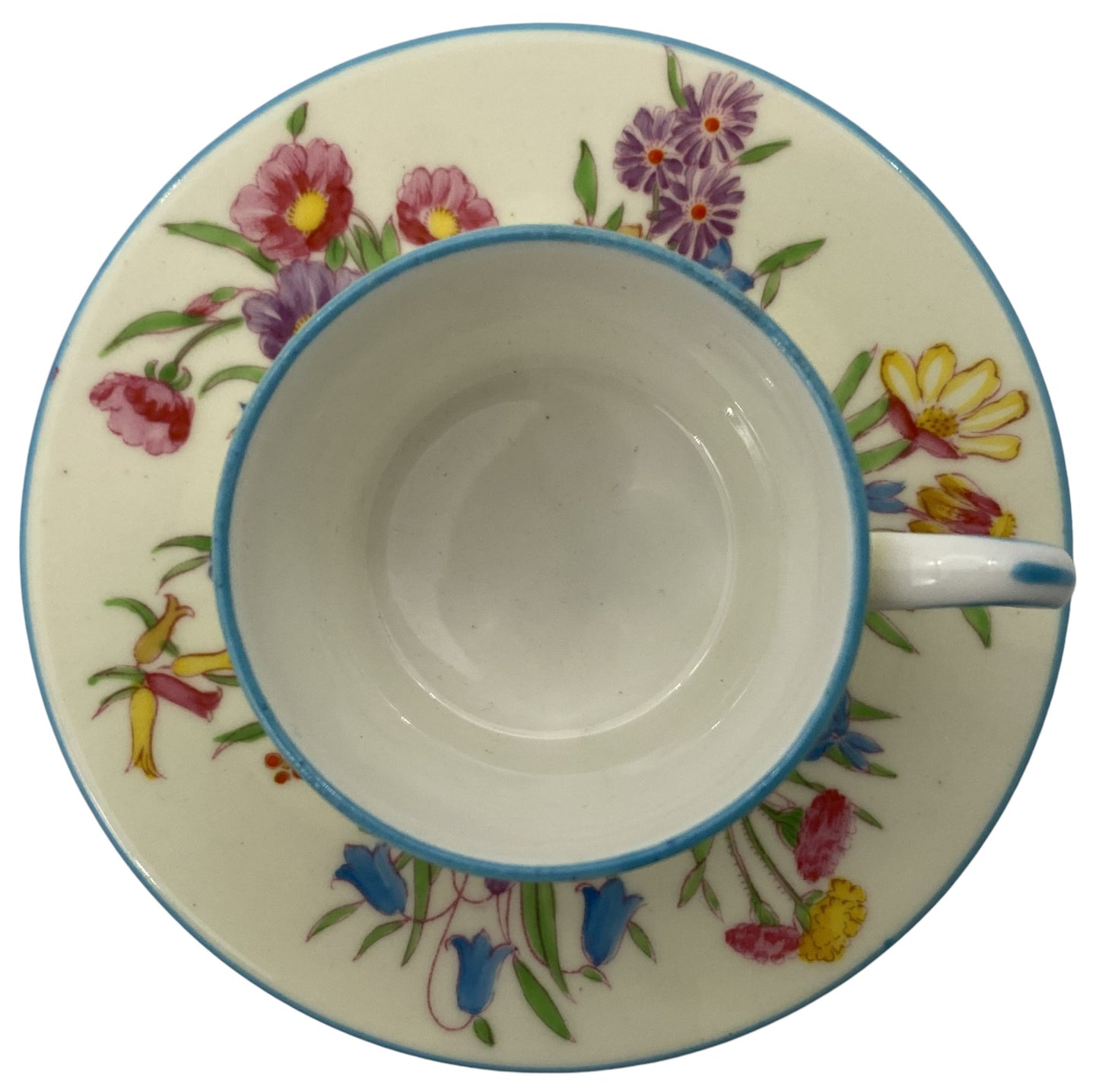 Wedgwood Prairie Flowers Demitasse Cup & Saucer