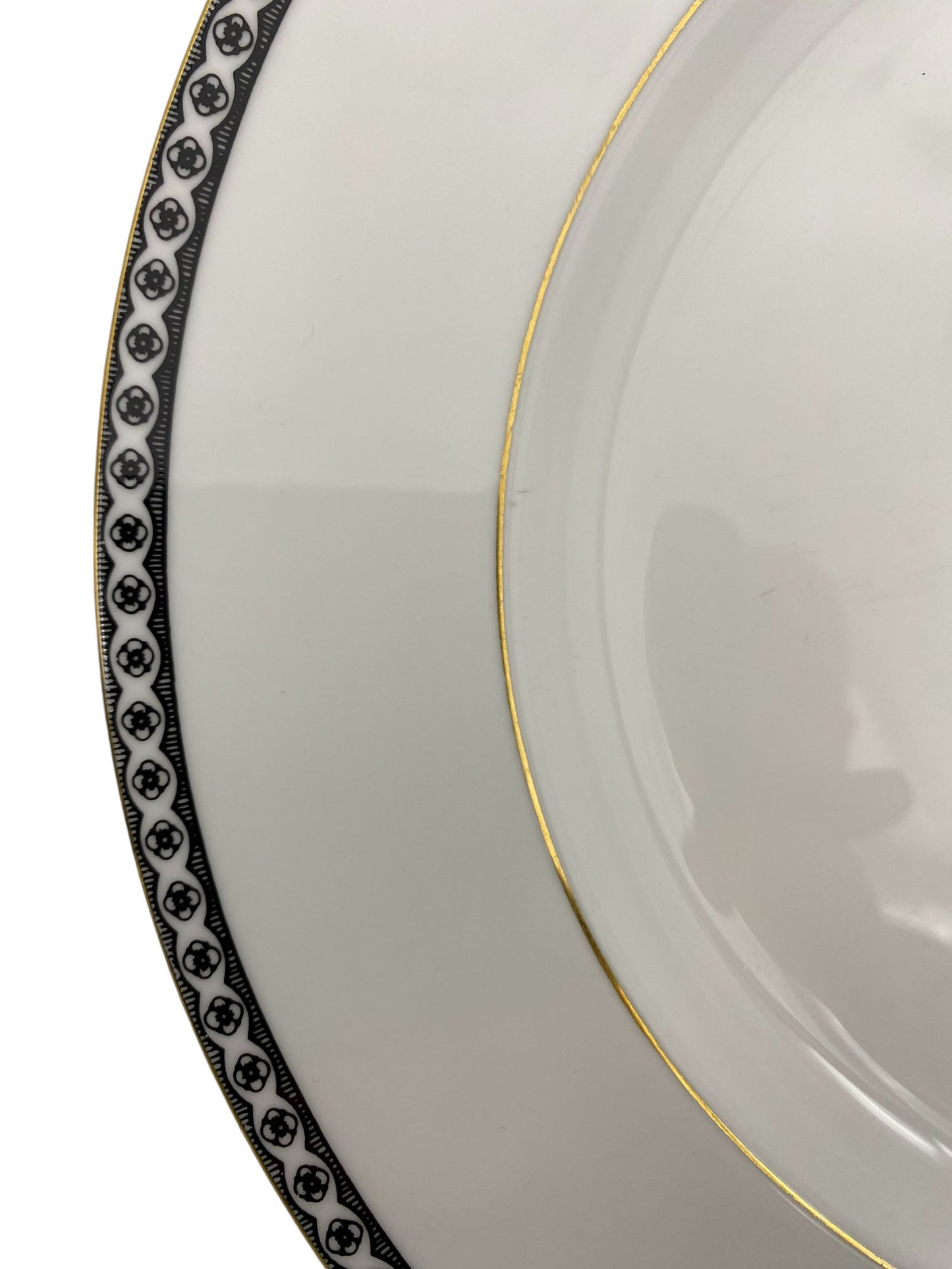 Wedgwood Ulander Black Dinner Plate