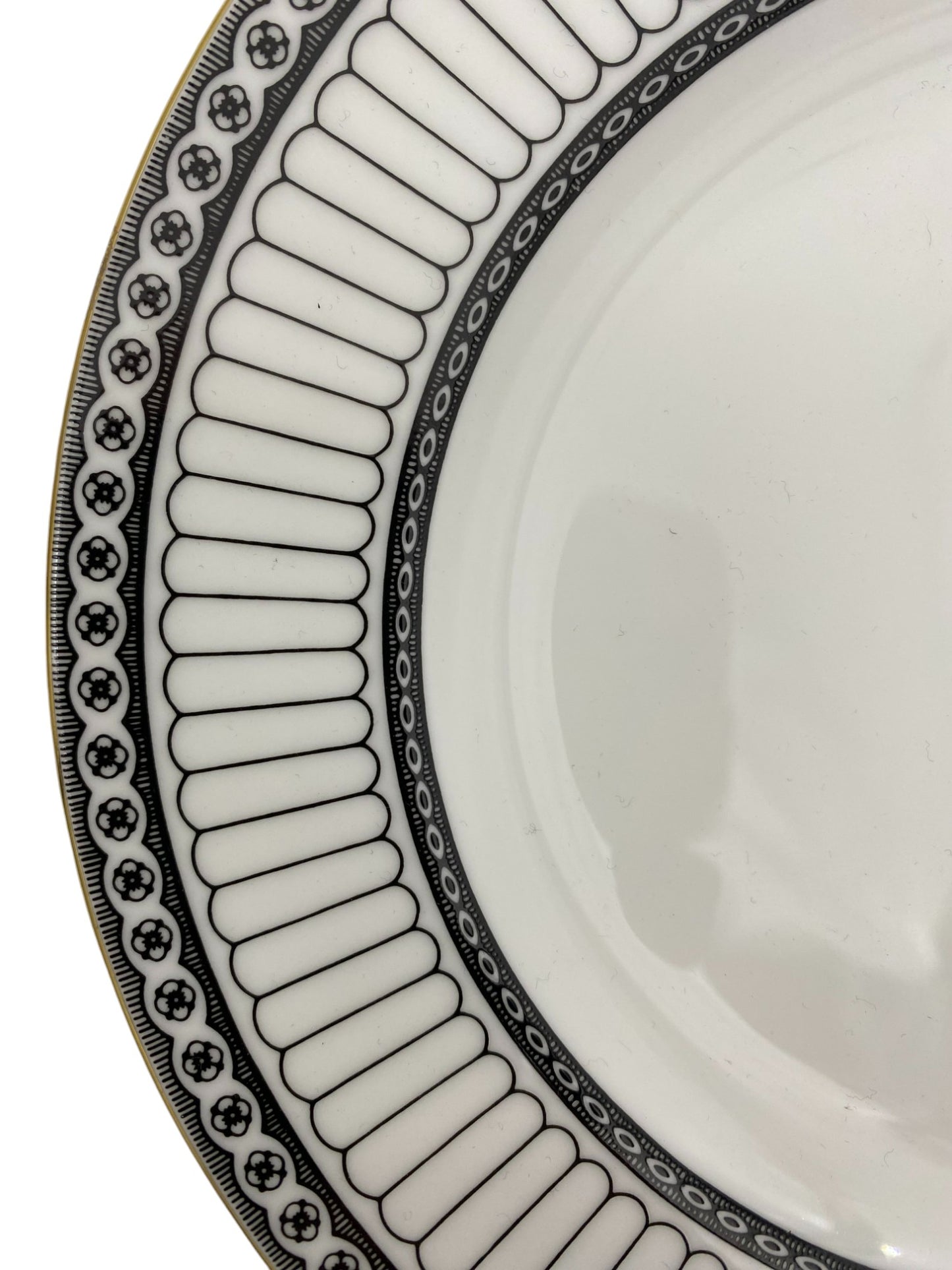 Wedgwood Colonnade Black Salad Plate