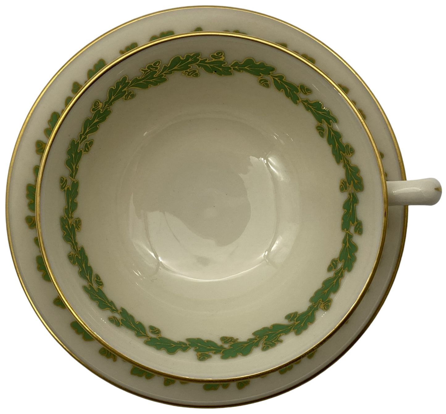 Lenox Shenandoah Green Cup & Saucer