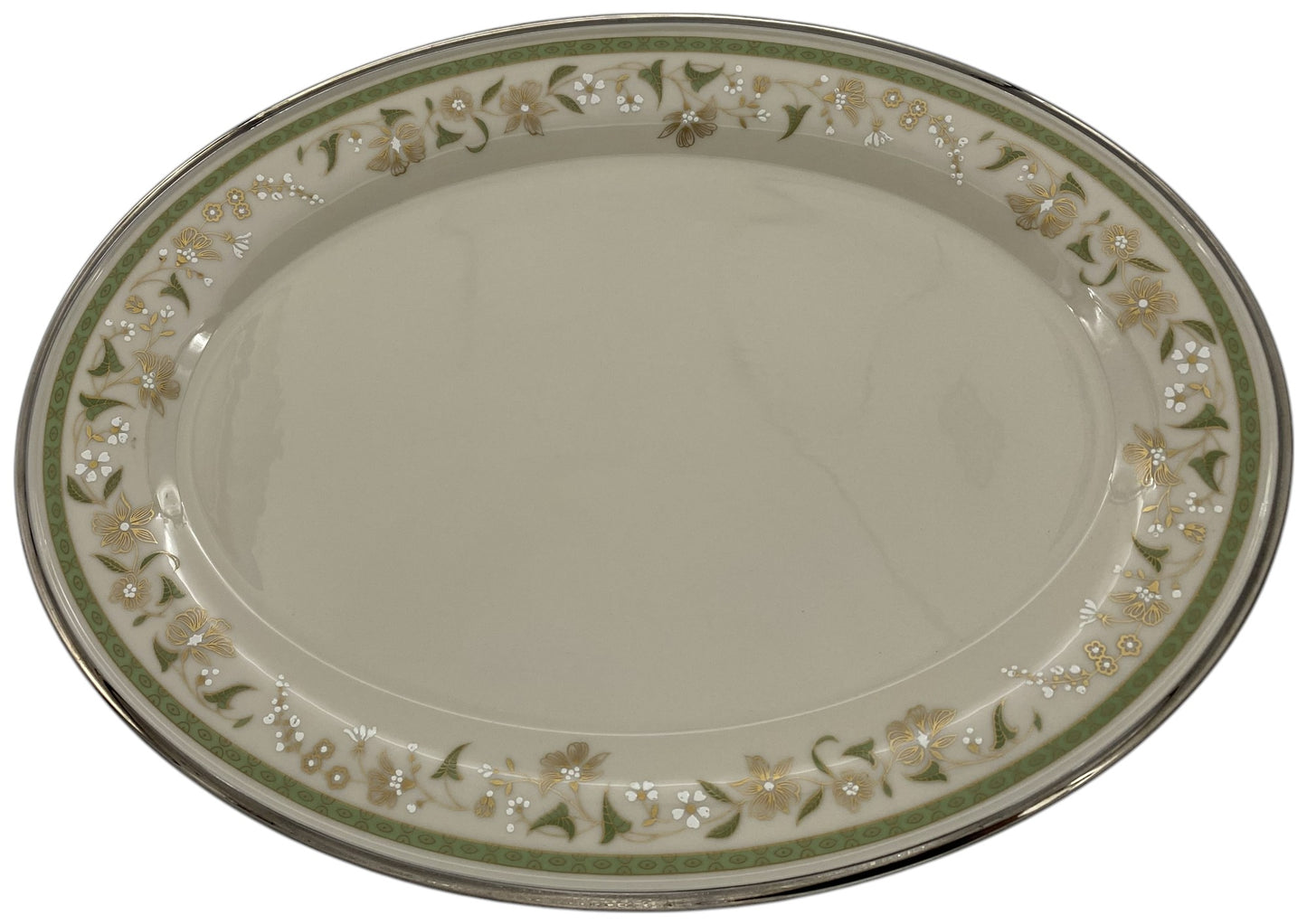 Lenox Fresh Meadow 16 " Oval Serving Platter