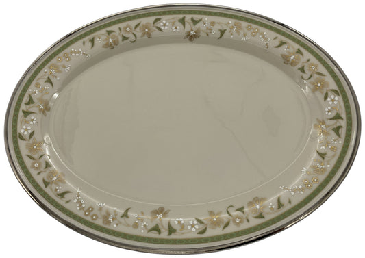 Lenox Fresh Meadow 16 " Oval Serving Platter