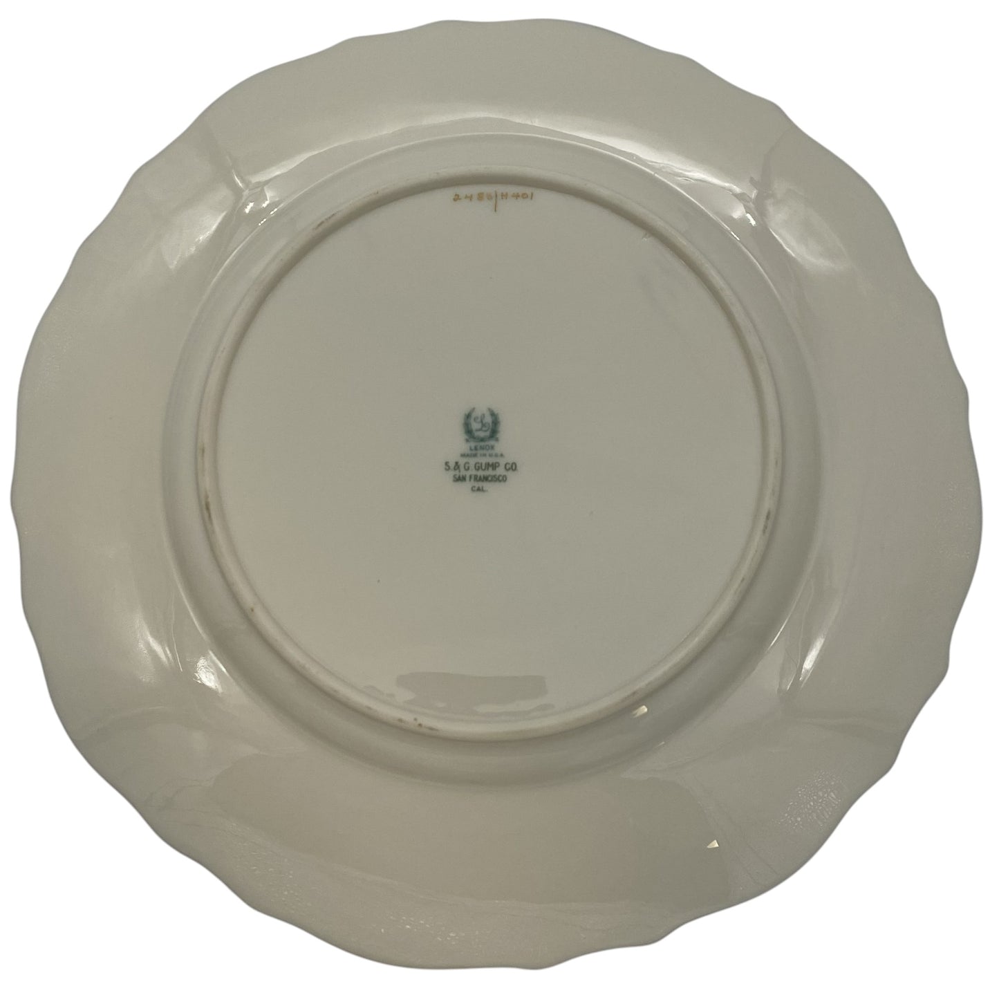 Lenox Chesterfield Platinum Dinner Plate