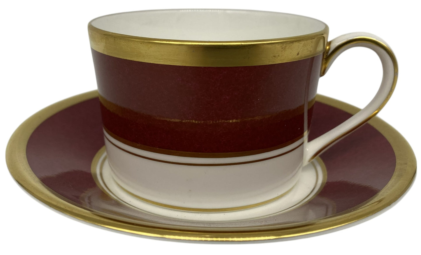 Coalport Athlone Marone Cup & Saucer