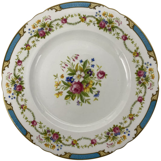 Shelley Dubarry Blue Dinner Plate