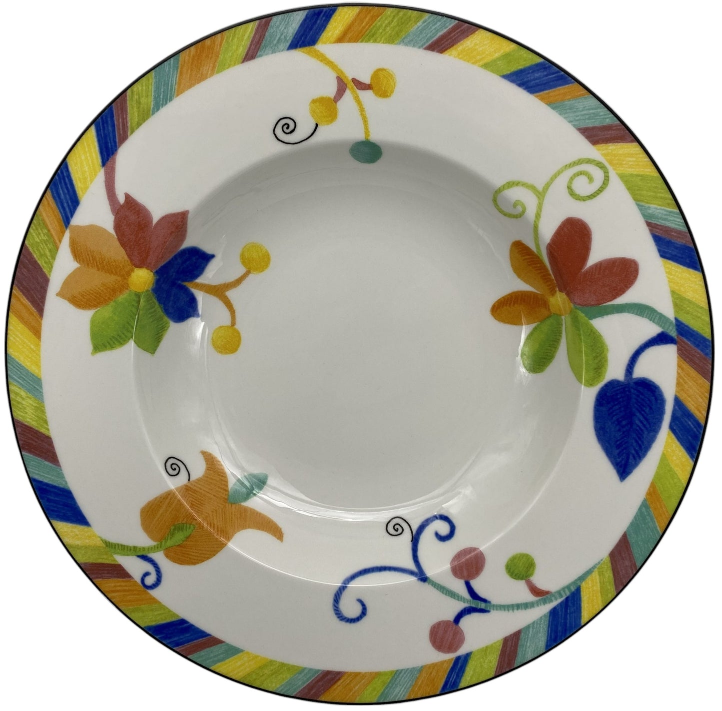 Villeroy & Boch Wonderful World Ipanema Rimmed Soup Bowl