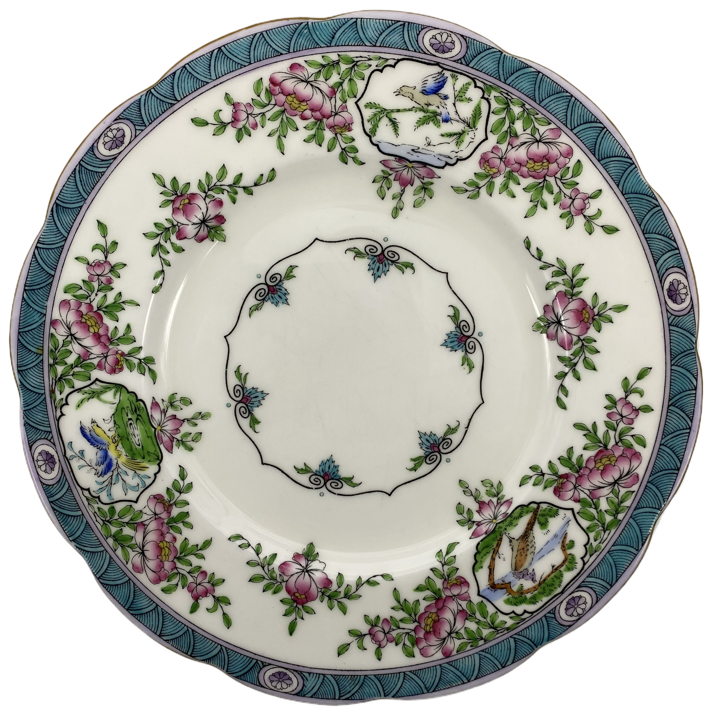 Minton Japonica B893 (Scalloped) Luncheon Plate