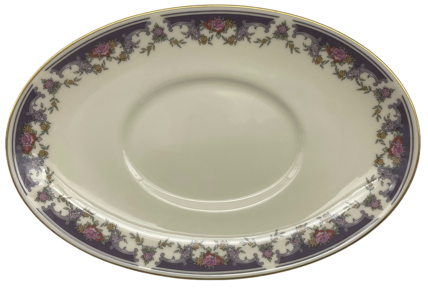 Minton Hanbridge Gravy Boat & Underplate