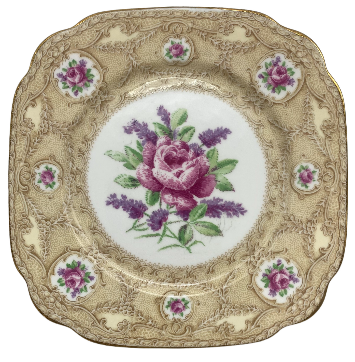 Royal Albert Devonshire Lace Square Salad Plate