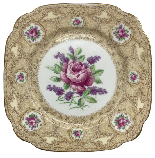 Royal Albert Devonshire Lace Square Salad Plate